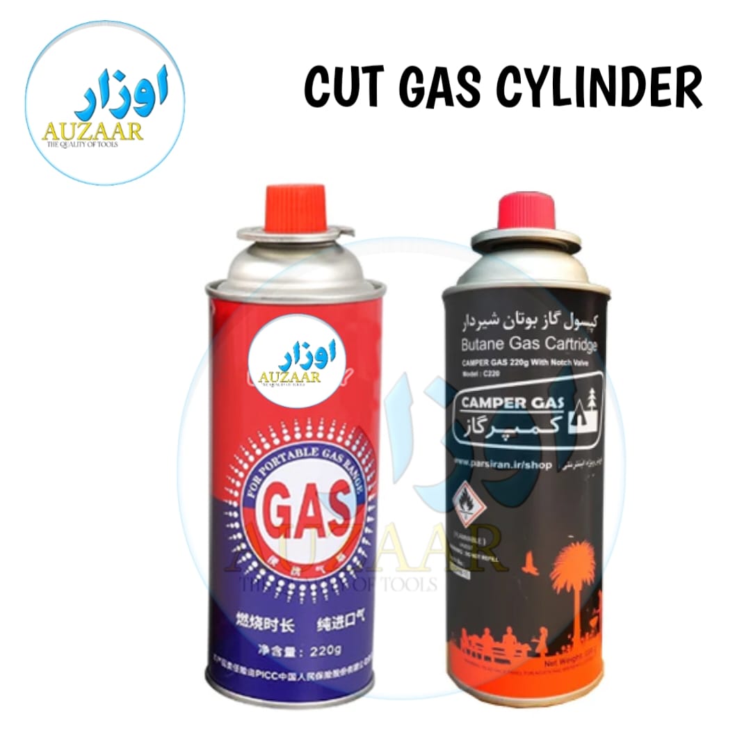 CUT GAS CYLINDER